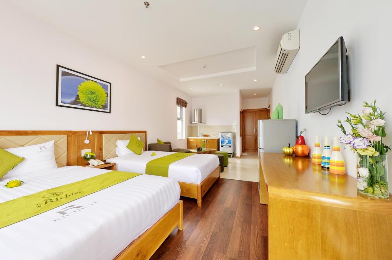 דה נאנג Richico Garden Beach Hotel מראה חיצוני תמונה
