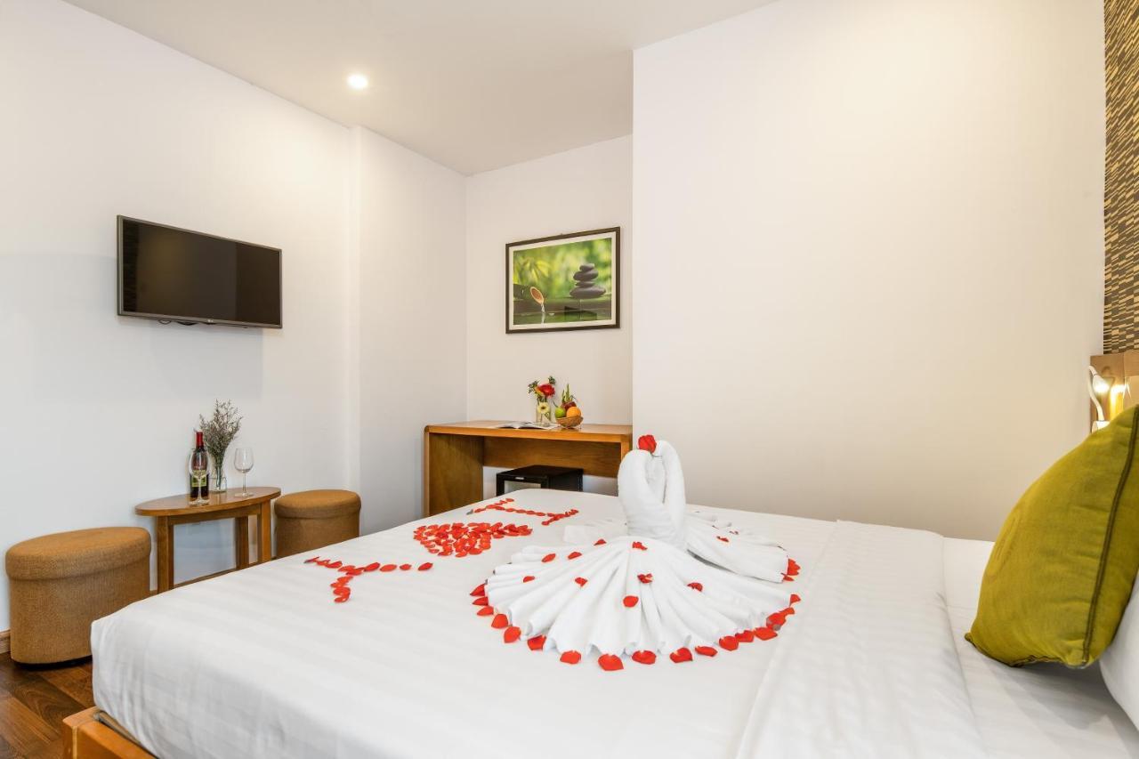 דה נאנג Richico Garden Beach Hotel מראה חיצוני תמונה
